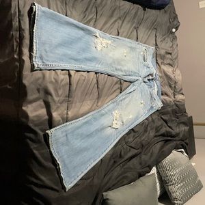Size 10R AE hipster flare jeans
